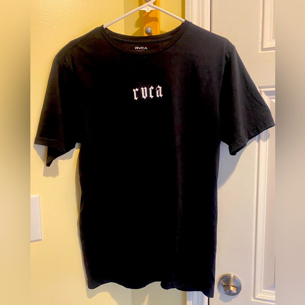 RVCA Black Men's T-Shirt